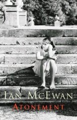 Cover of McEwan's novel Atonement shows young girl