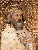 Edward the Confessor holding a ring