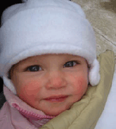 Close up of sweet baby