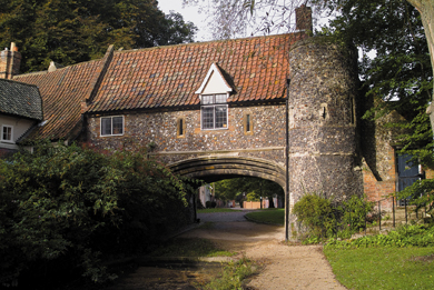 15th century house in Norfolk