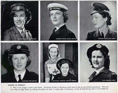 British women who served in the Army, Navy, and 